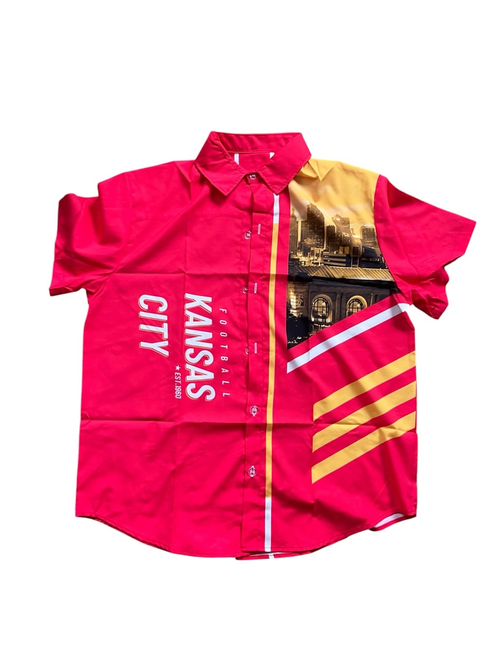 Kansas City Football Hawaiian Shirt